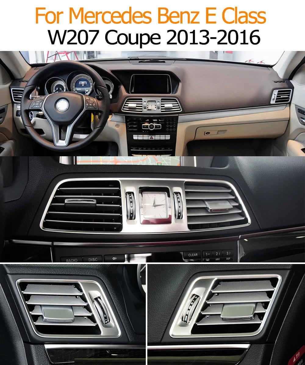 Dashboard AC Vent Outlet Grill Repair Kit for Mercedes-Benz E Class Cabriolet Coupe W207 2013-2016 2078300000 - image 6