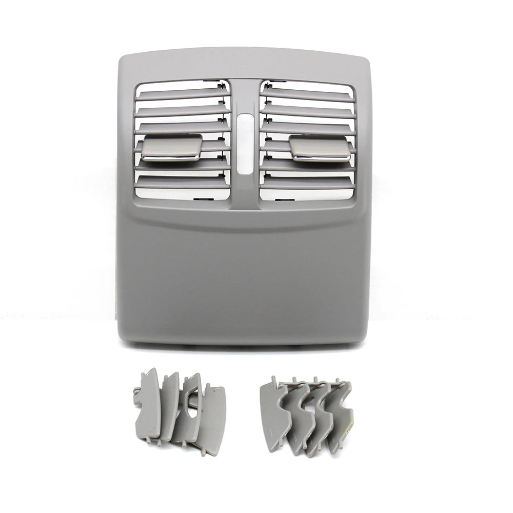 Rear Air Conditioning Vent Grille AC Outlet Cover Panel for Mercedes-Benz E Class W212 2128300954 2128301054 - Gray Standard