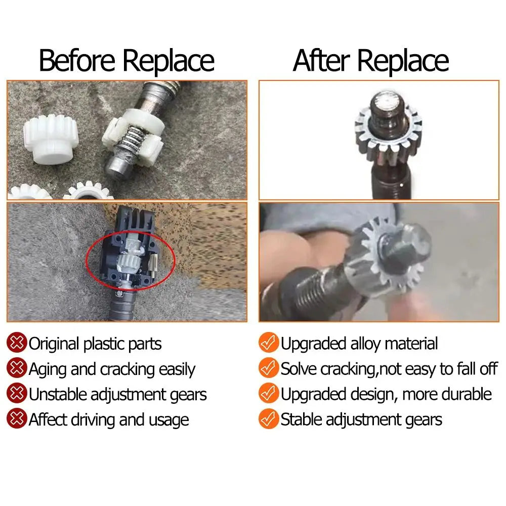 17 Tooth Alloy Seat Height Adjuster Gear Seat Adjustment Motor Gear for Mercedes-Benz S Class W222 0009108604-c - image 3