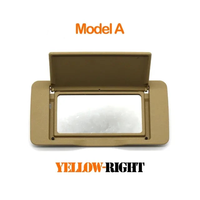 Sunroof Shade Sun Visor Makeup Cosmetic Mirror Panel Cover for Mercedes-Benz M ML GL Class W164 2006-2011 1648100710
