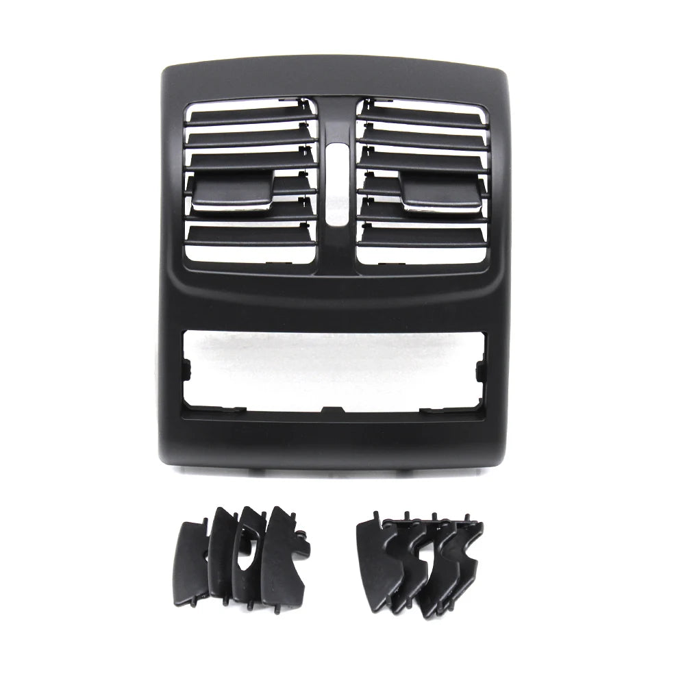 Rear Air Conditioning Vent Grille AC Outlet Cover Panel for Mercedes-Benz E Class W212 2128300954 2128301054 - Black High-end