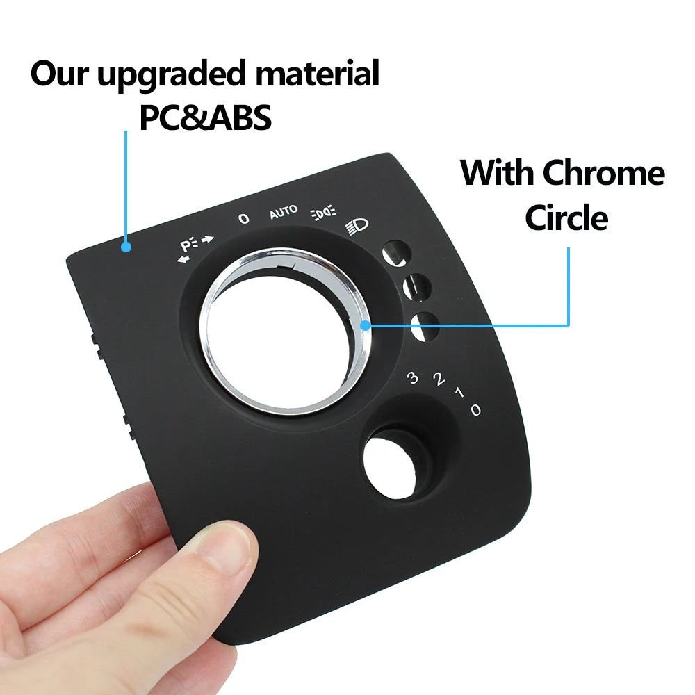 Front Headlight Switch Cover Trim for Mercedes-Benz ML GL W164 2005-2011 1645450504 1645450604 RHD - image 6