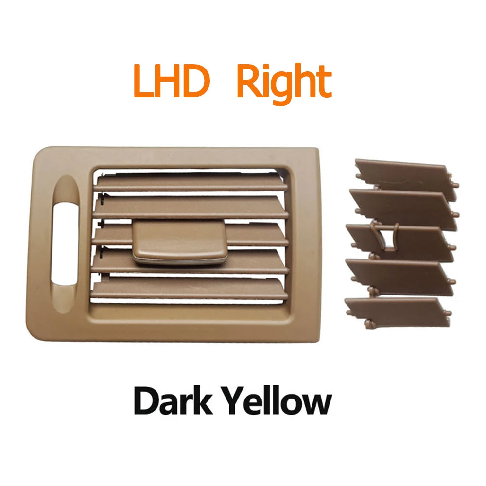 Front Dashboard AC Vent Grille for Mercedes-Benz W204 C180 C200 220 230 260 2048300754 - LHD Right-Yellow - image 5