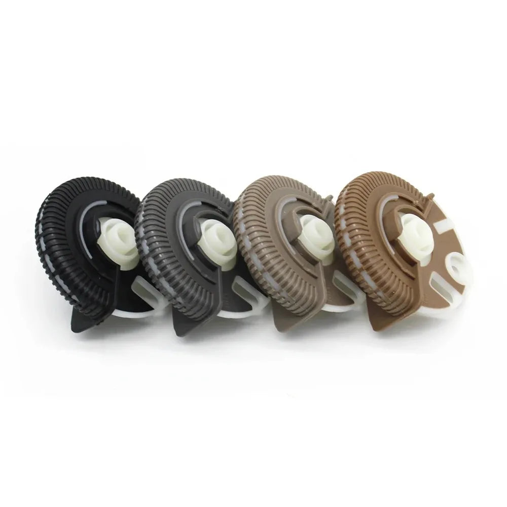 4pcs Set Front Air Conditioning Control Roller AC Vent Rolling Wheel for Mercedes-Benz E CLS Class W211 W219 E200 E300