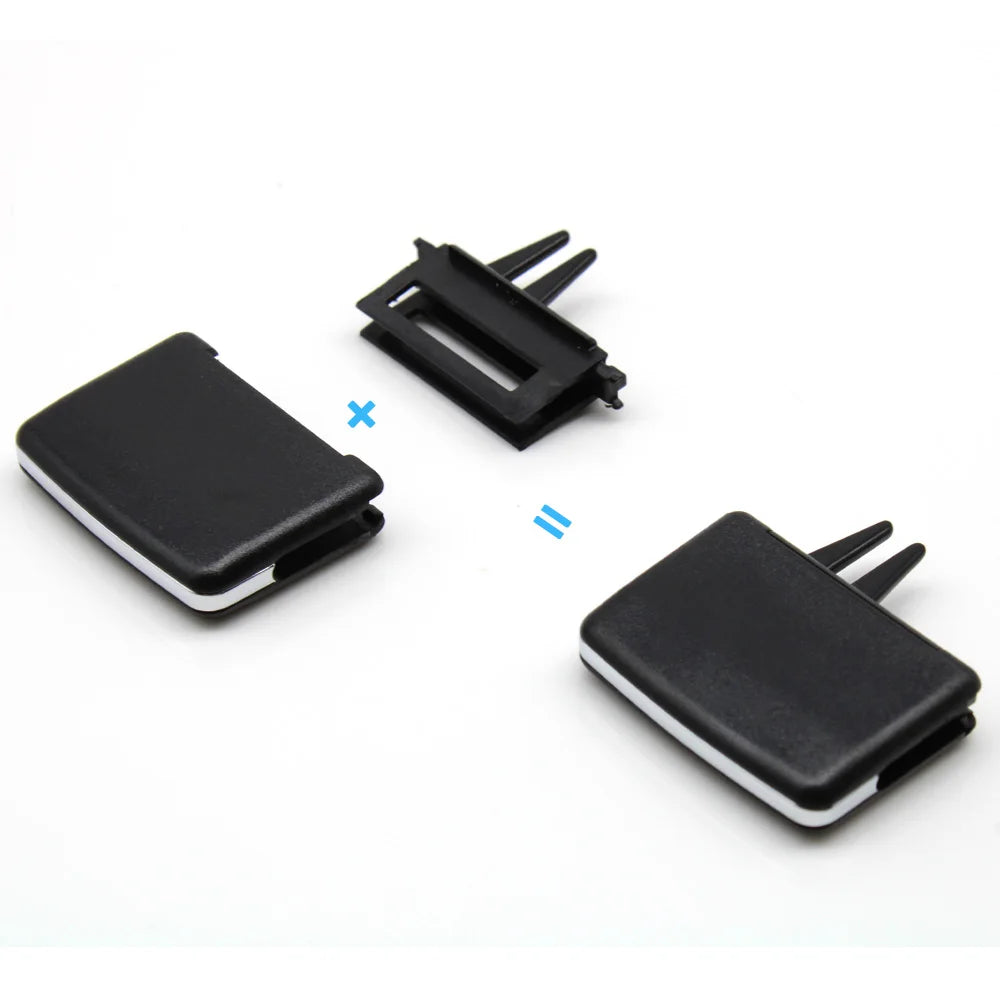 W204 Rear Console AC Air Vent Grille Tab Clip Slider for Mercedes-Benz W204 C X204 GLK W212 W207 E Class 20483003549051