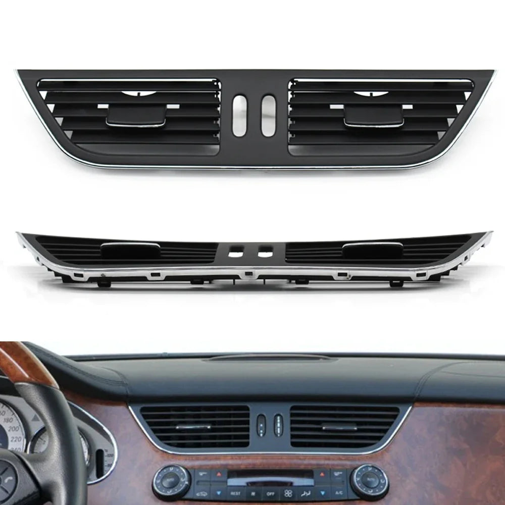 Central AC Vent Grille Outlet Cover for Mercedes-Benz CLS W219 CLS300 CLS350 CLS500 2198300054 - Default Title