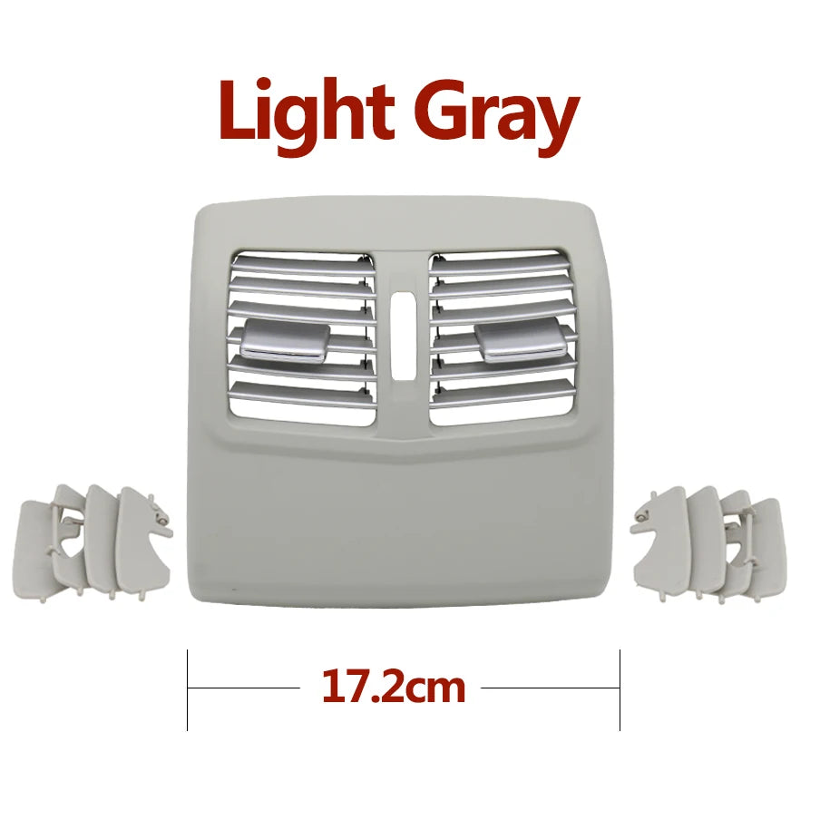Rear Console Fresh Air Conditioning Chrome Vent Grille Outlet Cover for Mercedes-Benz E Class W212 2014-2015 2128300101