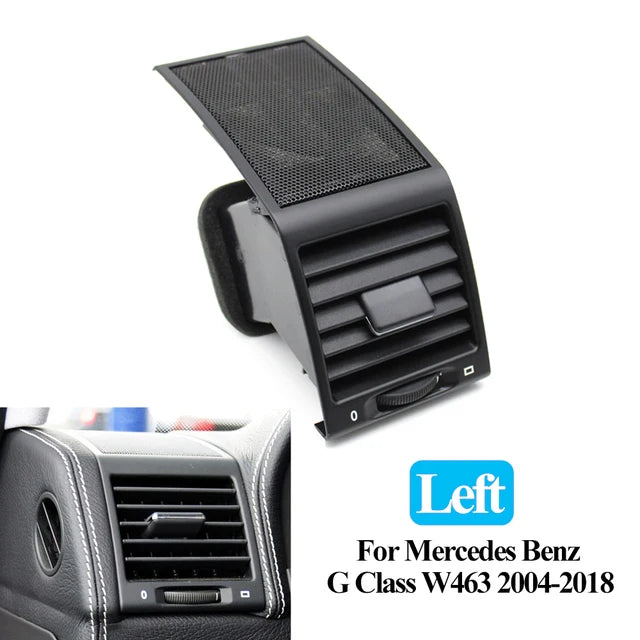Central AC Vent Speaker Grille Panel Cover for Mercedes-Benz G Class W463 4636807408 4636807508 - Standard Size - Left 1PC