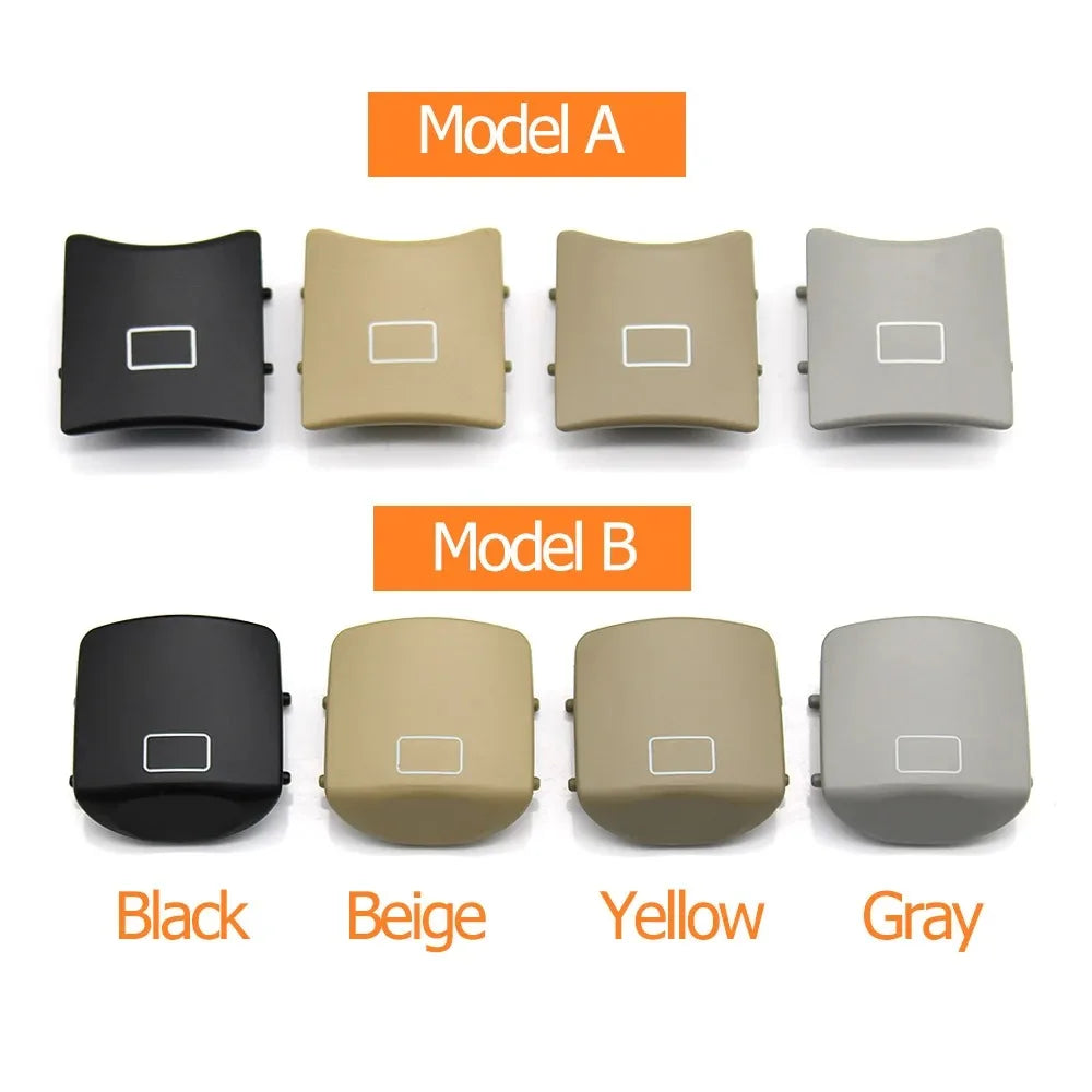 Power Sunroof Window Switch Button Knob Cover for Mercedes-Benz ML GL R Class W164 W251 1648207185 1648702526 - image 9