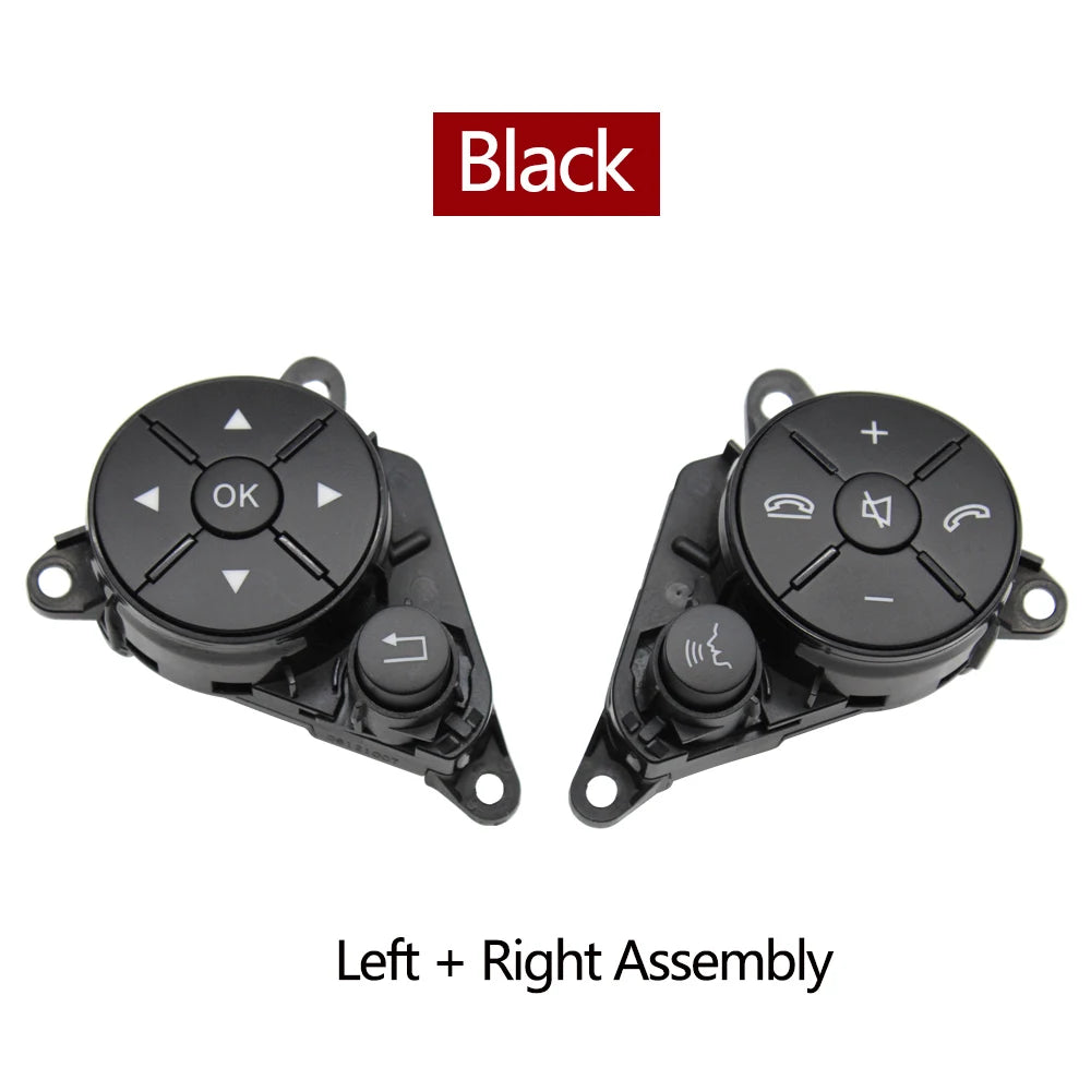 Steering Wheel Switch Control Button Trim Cover for Mercedes-Benz C GLK E Class W204 X204 W212 W207 2048210351 2048210451