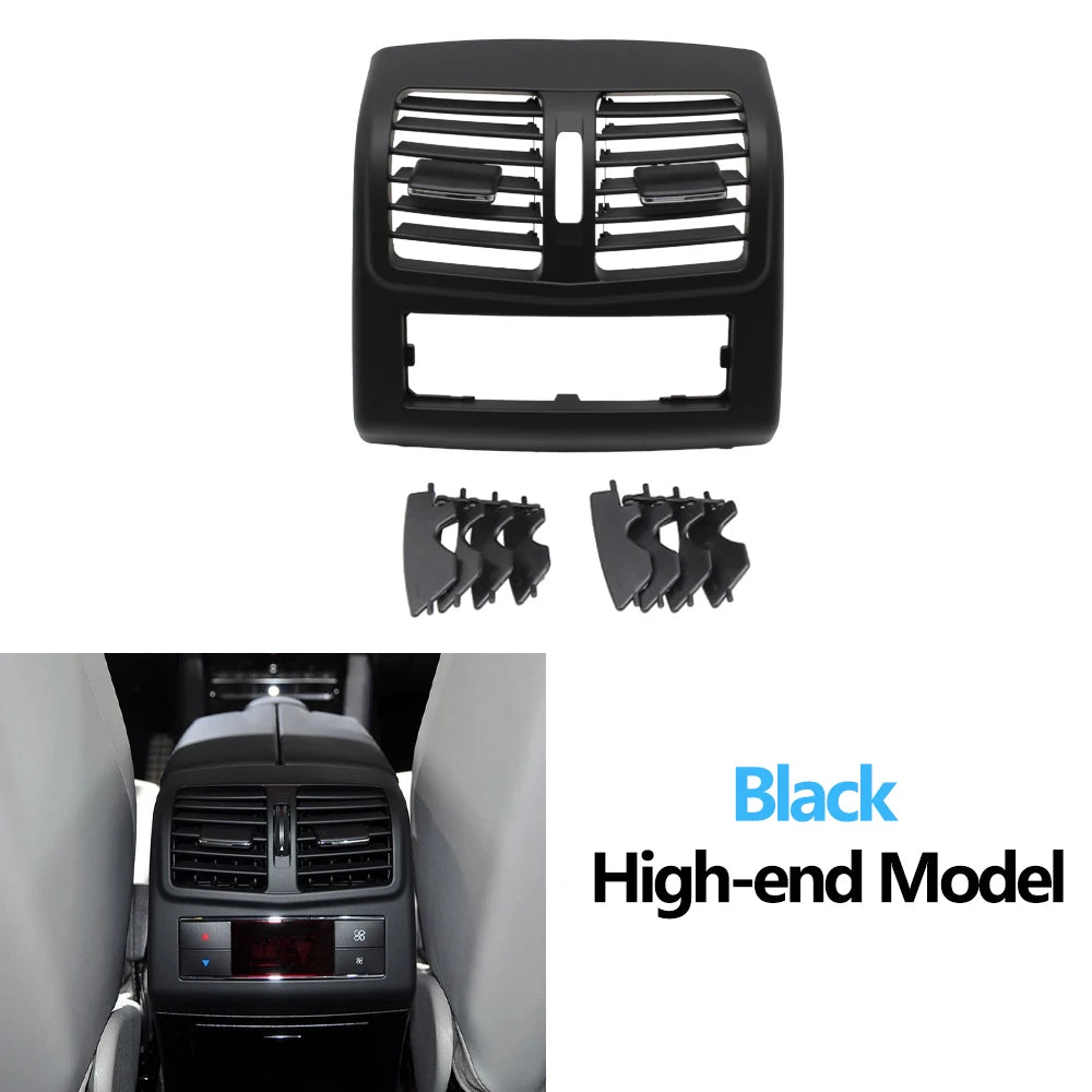New Upgraded Rear Conditioner AC Vent Grille Outlet Panel for Mercedes-Benz W212 E Class E260 E300 E320 E400 Sedan 2009-2014