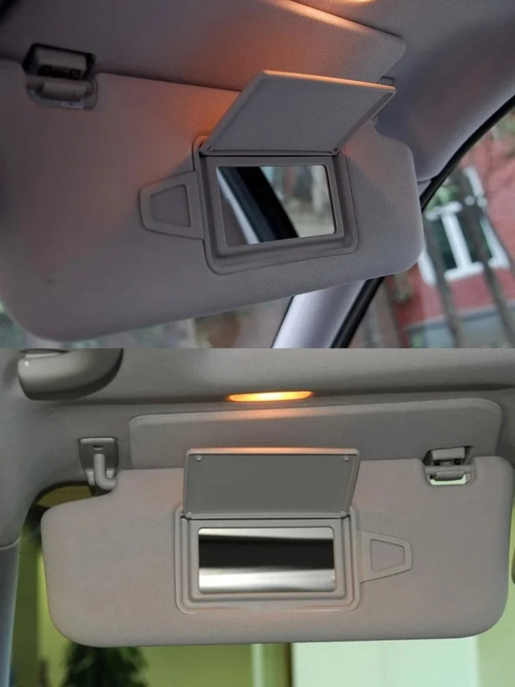 Sunshade Sun Visor Glass Cover Makeup Mirror Holder Panel Cover for Mercedes-Benz E Class W211 2003-2006 E230 E280 E300 E320