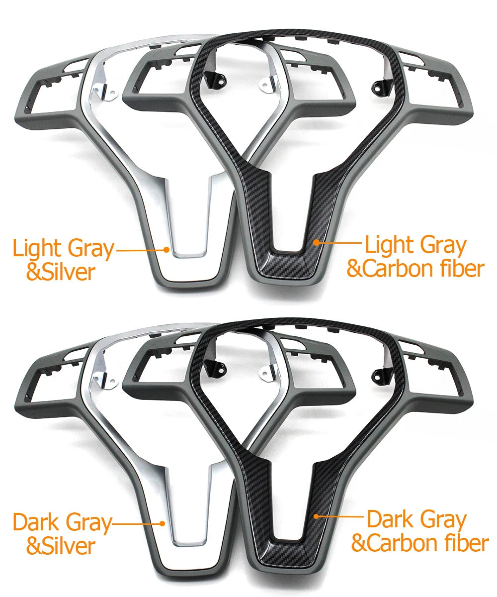 Steering Wheel Cover Panel Trim for Mercedes-Benz W176 W246 W204 X204 W212 W207 W156 W117 W218 0994641913 - image 13