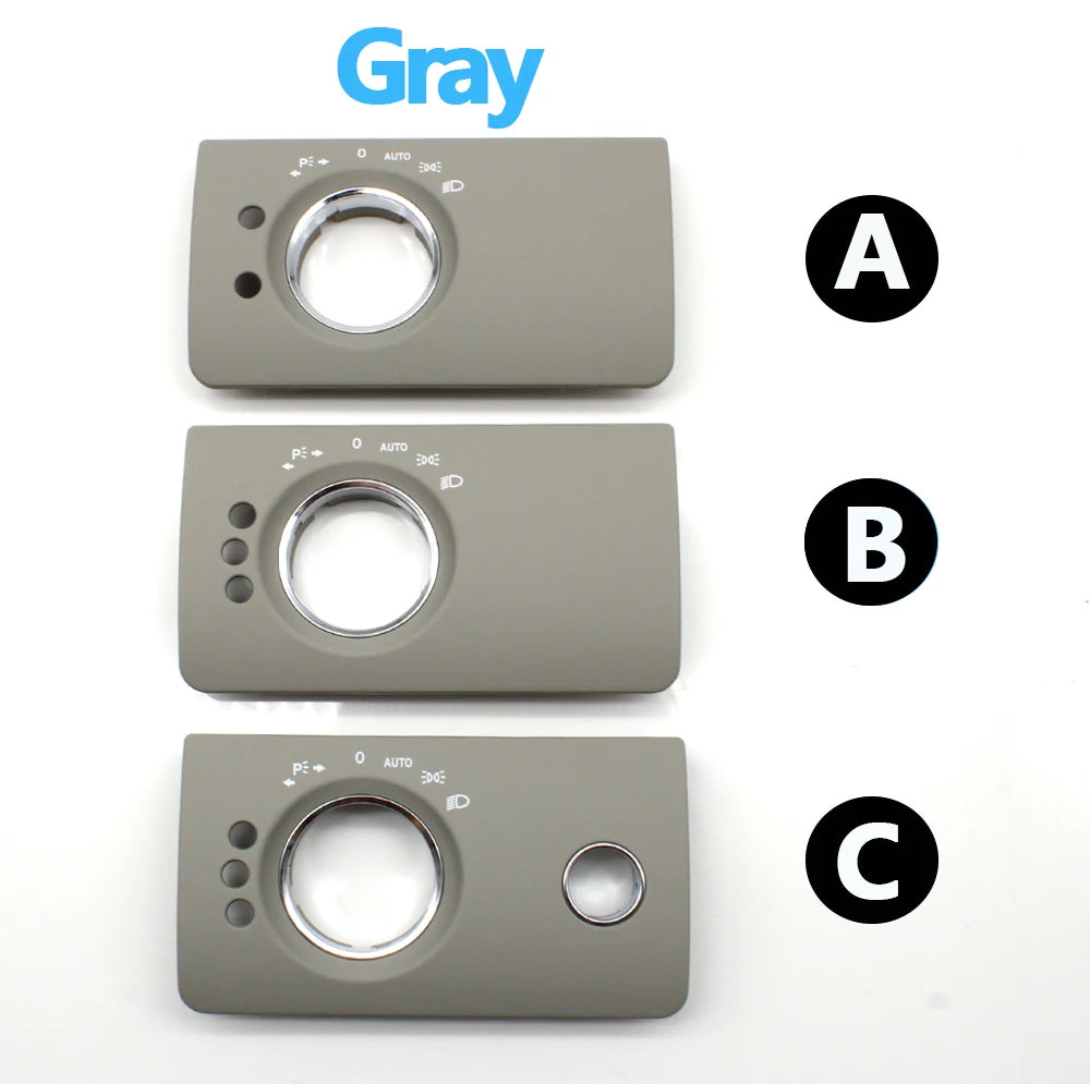 Front Headlight Head Lamp Switch Button Panel Trim Cover for Mercedes-Benz ML GL W164 1645450304 1645450204 - image 11