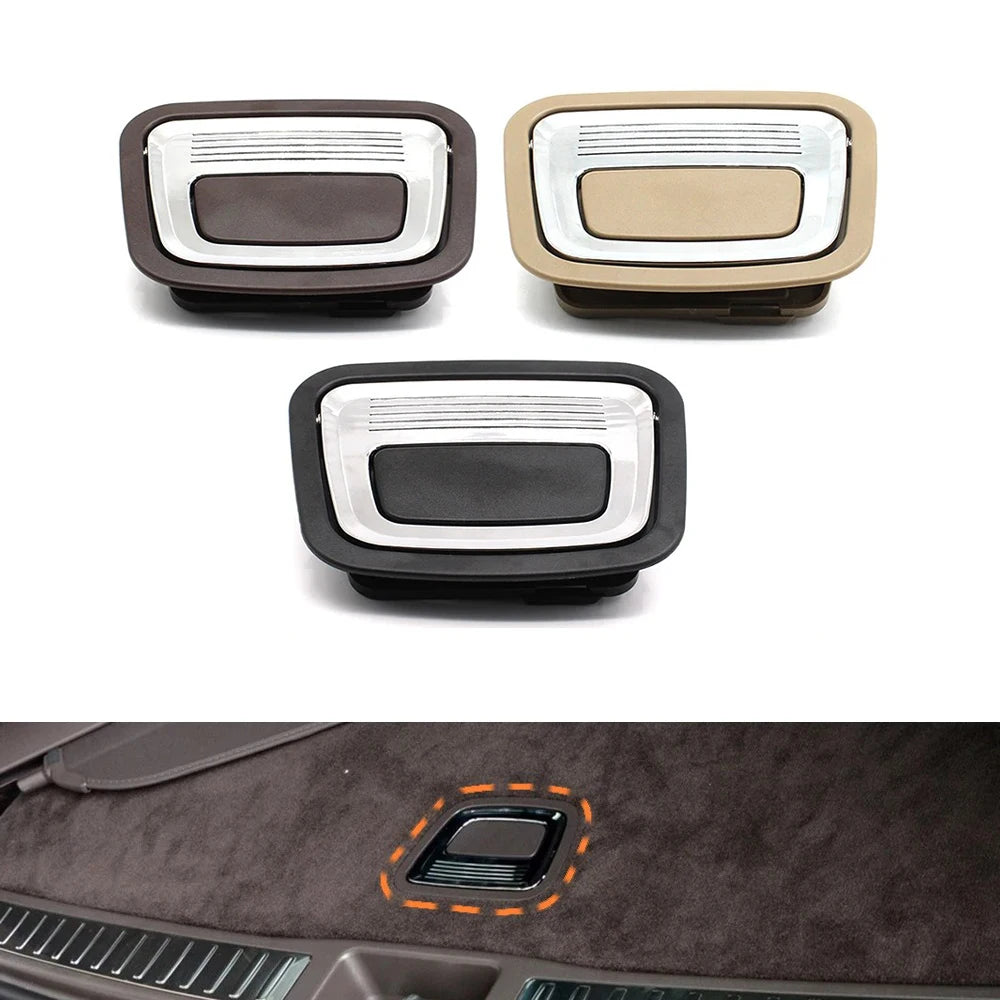 Rear Luggage Trunk Boot Mat Floor Carpet Switch Latch Handle for Mercedes-Benz ML GL GLE GLS GLC B Class W166 W292 W253 W247