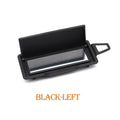 Sun Shade Visor Makeup Cosmetic Mirror Cover Pack for Mercedes-Benz C GLK Class W204 X204 2048104510 2048104610 - Black-Left