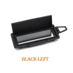 Sun Shade Visor Makeup Cosmetic Mirror Cover Pack for Mercedes-Benz C GLK Class W204 X204 2048104510 2048104610 - Black-Left