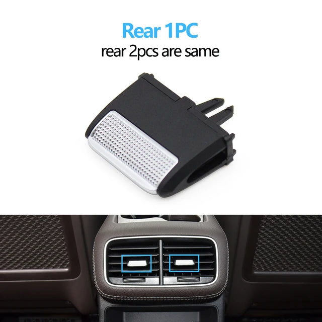 Console AC Air Vent Outlet Tab Clip Repair Kit Puller Trim for Mercedes-Benz GLS GLE Class W167 2020-2022 1678307801 - Rear