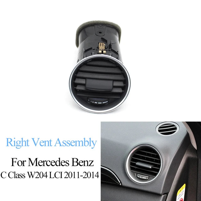 Dashboard Front AC Vent Grille Outlet Assembly for Mercedes-Benz C Class W204 LCI 2011-2013 2048308454 - Right Assembly