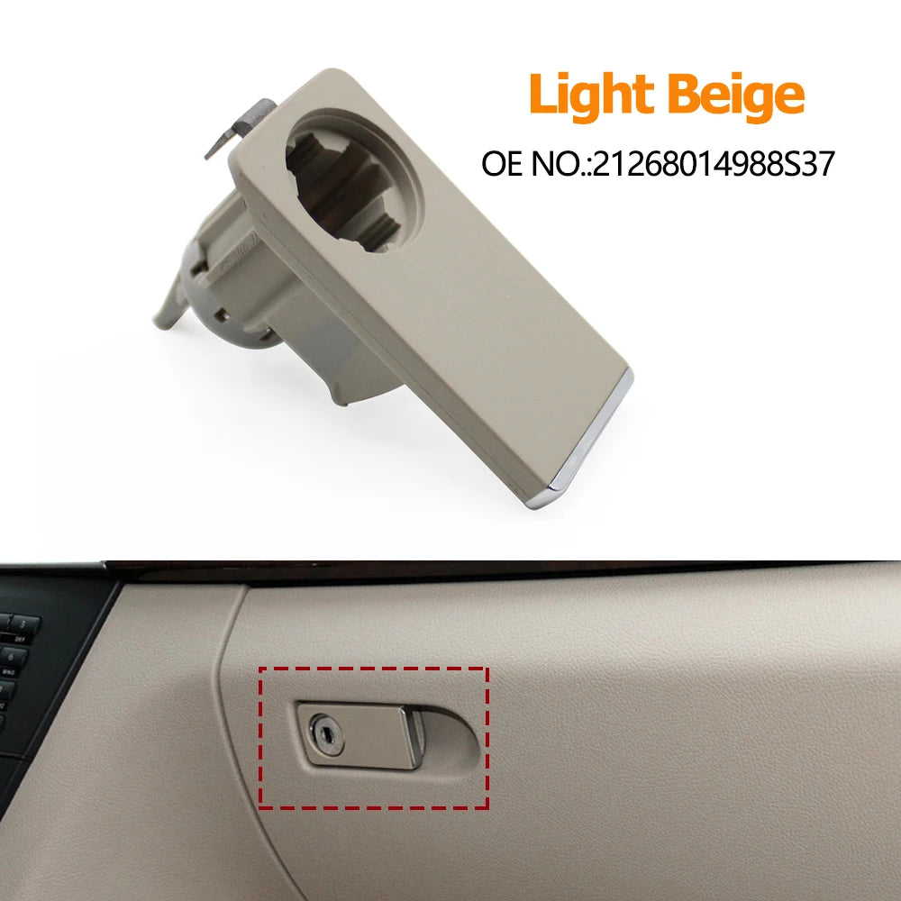 Dashboard Glove Box Lid Cover Switch Toolbox Latch Handle for Mercedes-Benz E Class W212 W207 2009-2015 2126801098 - Light