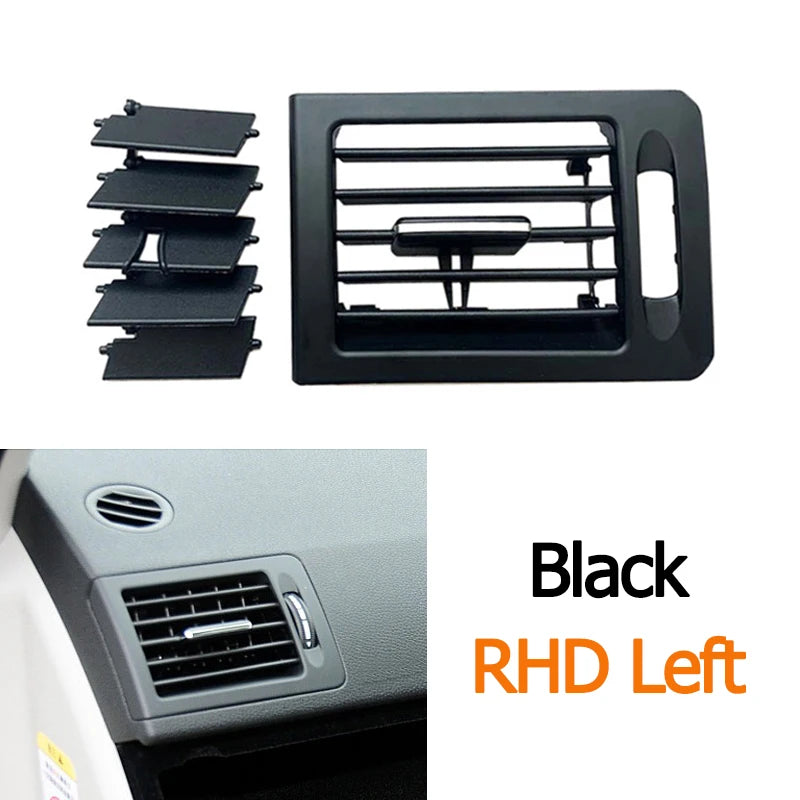 Front Dashboard AC Vent Grille for Mercedes-Benz W204 C180 C200 220 230 260 2048300754 - RHD Left-Black - image 7
