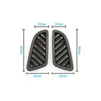 AC Vent Grille Trim Cover for Mercedes-Benz C GLC Class W205 W253 C200 C260 C300 GLC260 - image 7