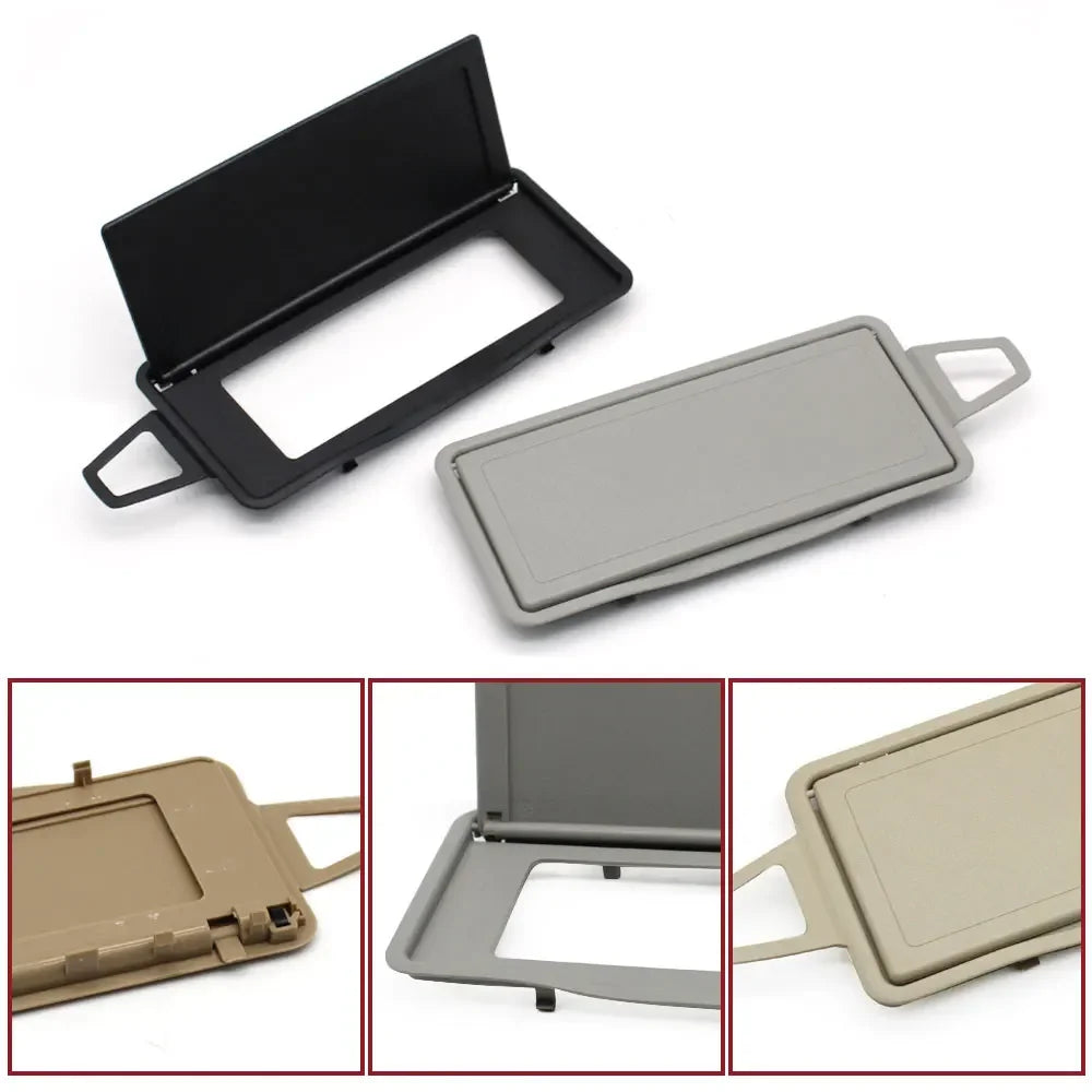 W220 Interior Front Sun Shade Visor Cover Makeup Cosmetic Mirror Holder Panel Cover for Mercedes-Benz S Class - image 9