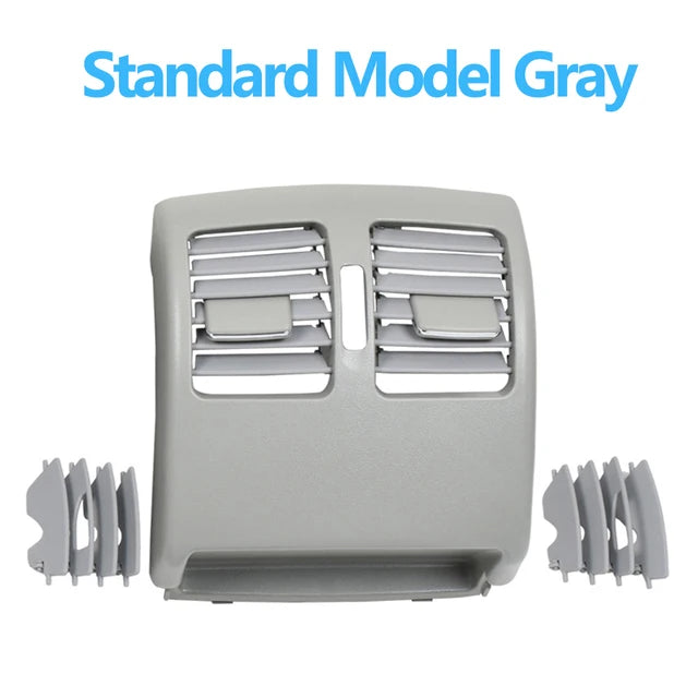 Rear AC Vent Grille Panel for Mercedes-Benz C E Class Coupe W204 W207 2048300354 2048300554 - Gray-Standard model - image 3