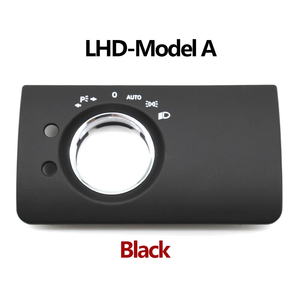 Front Headlight Head Lamp Switch Button Panel Trim Cover for Mercedes-Benz ML GL W164 1645450304 1645450204 - Standard Size