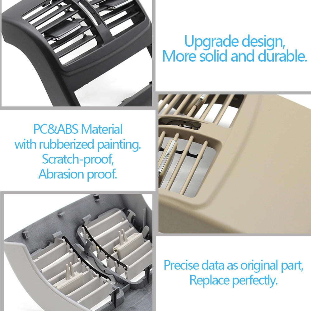 Rear Air Conditioning Vent Grille AC Outlet Cover Panel for Mercedes-Benz E Class W212 2128300954 2128301054 - image 8