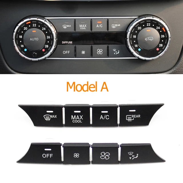 Dashboard Air Conditioning Wind Volume Heater Climate Control AC Buttons for Mercedes-Benz M ML GL GLE GLS W166 W292
