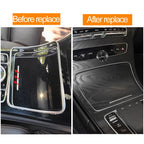 Center Console Cup Holder Box Outer Frame Cover Trim for Mercedes-Benz E Class W213 W238 CLS W257 2016-2023 2136830900