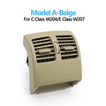 Rear AC Vent Grille Complete Assembly for Mercedes-Benz C Class W204 2007-2013 E Class Coupe W207 2008-2016 - Model A-Beige