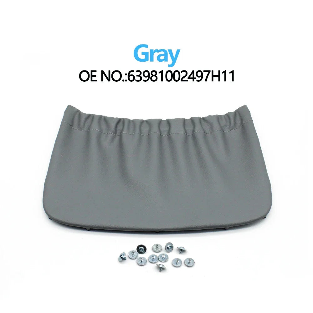 Hot-selling Seat Back Panel Backrest Cover Storage Bag for Mercedes-Benz Viano W639 2011-2015 - Gray - image 3