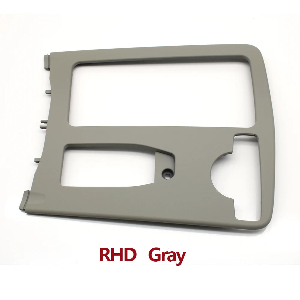 Central Gear Shift Box Drink Cup Holder Outer Frame Cover for Mercedes-Benz C Class W204 20468047089116 RHD - Gray - image 3