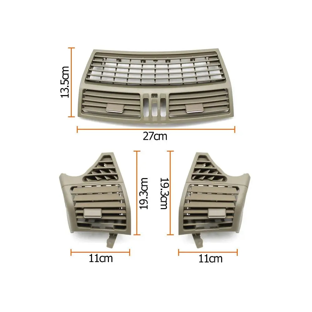 Front Middle AC Vent Grille Outlet Panel Cover for Mercedes-Benz S Class W220 S300 S350 1998-2005 - image 14
