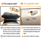 Upgraded Dashboard Glovebox Lid Cover Switch Toolbox Lock Handle for Mercedes-Benz C GLC Class W205 W253 2056803505 - image 6