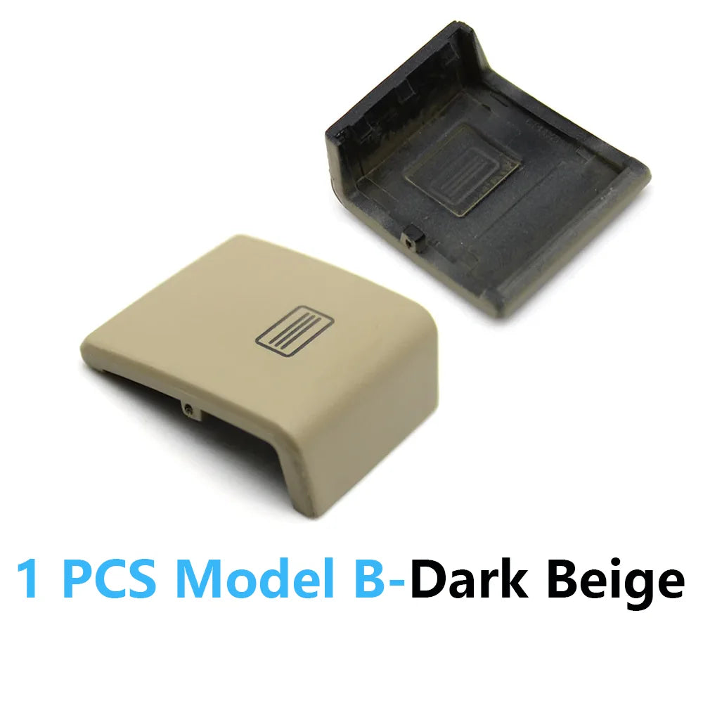 W166 W292 Sunroof Window Switch Button Cover for Mercedes-Benz ML GL GLS GLE Class ML300 ML350 GL320 - Model B Dark Beige