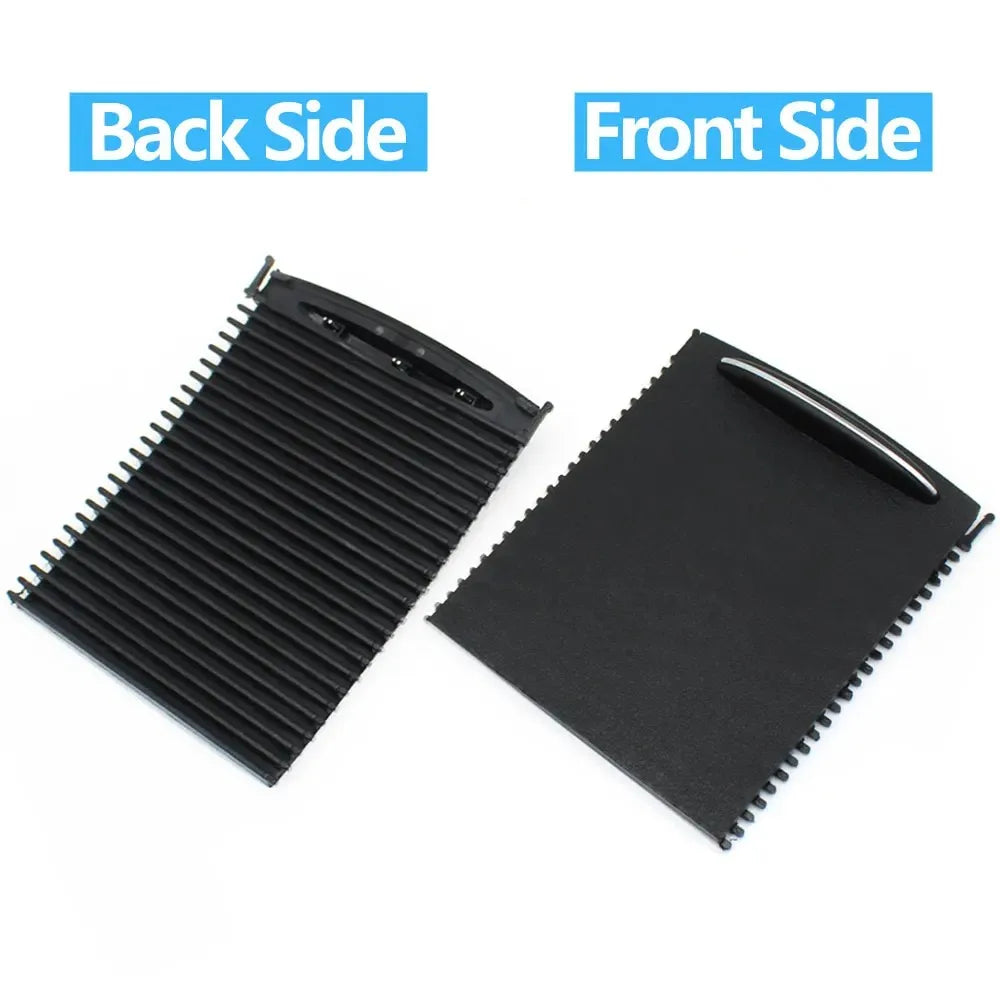 Console Sliding Shutters Cup Holder Water Cup Holder Panel Roller Blind Cover for Mercedes-Benz C Class W203 2036800123