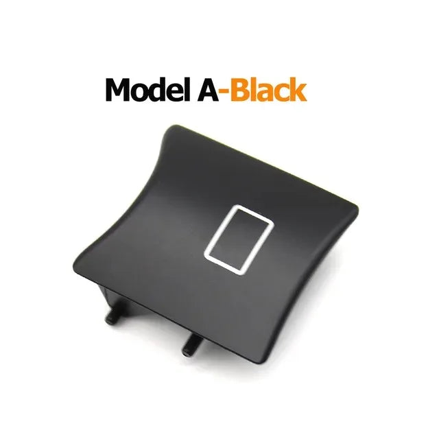 Power Sunroof Window Switch Button Knob Cover for Mercedes-Benz ML GL R Class W164 W251 1648207185 1648702526 - Model A-Black