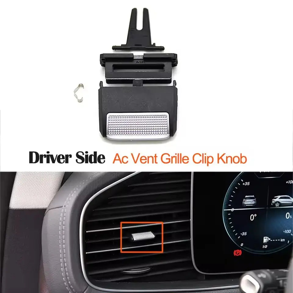 Air Conditioning Central AC Vent Grille Tab Clip Outlet Repair Kit for Mercedes-Benz GLE GLS W167 2020-2025 - 10.9*7*3.5cm