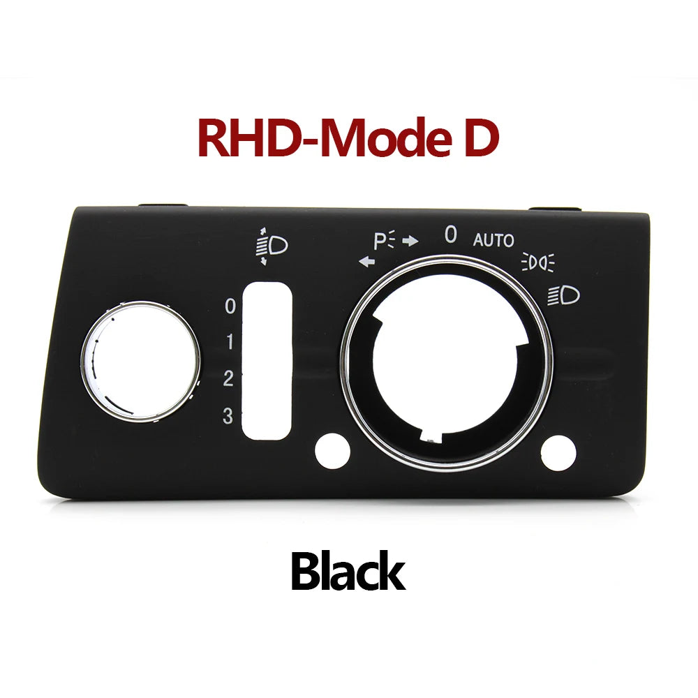 Dashboard Headlight Head Lamp Switch Cover Trim for Mercedes-Benz W211 E Class 2003-2008 2115450804 2115450404 RHD