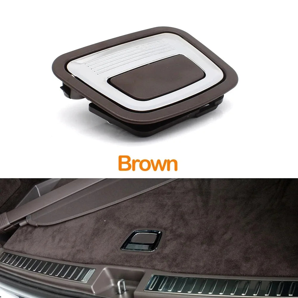 Rear Luggage Trunk Boot Mat Floor Carpet Switch Latch Handle for Mercedes-Benz ML GL GLE GLS GLC B Class W166 W292 W253 W247