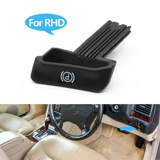 Hand Brake Switch Parking Brake Lever Release Handle for Mercedes-Benz S Class W140 1991-1998 1404200195 1404270720 - RHD For
