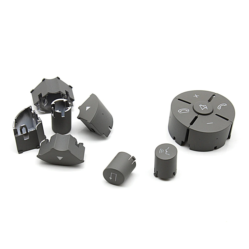 Multi-function Steering Wheel Buttons Kit Phone Control Keys for Mercedes-Benz C E GLK Class W204 W207 W212 X204 2007-2013