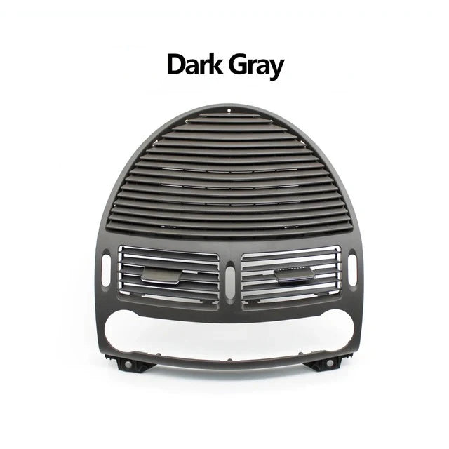 Front Dashboard Central AC Air Vent Grille Panel Cover for Mercedes-Benz E Class W211 2003-2008 2118300054 - Dark Gray set