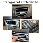 Dashboard Console AC Air Vent Outlet Grille Repair Kit for Mercedes-Benz E Class Sedan W212 2014-2015 2128303154 2128303354
