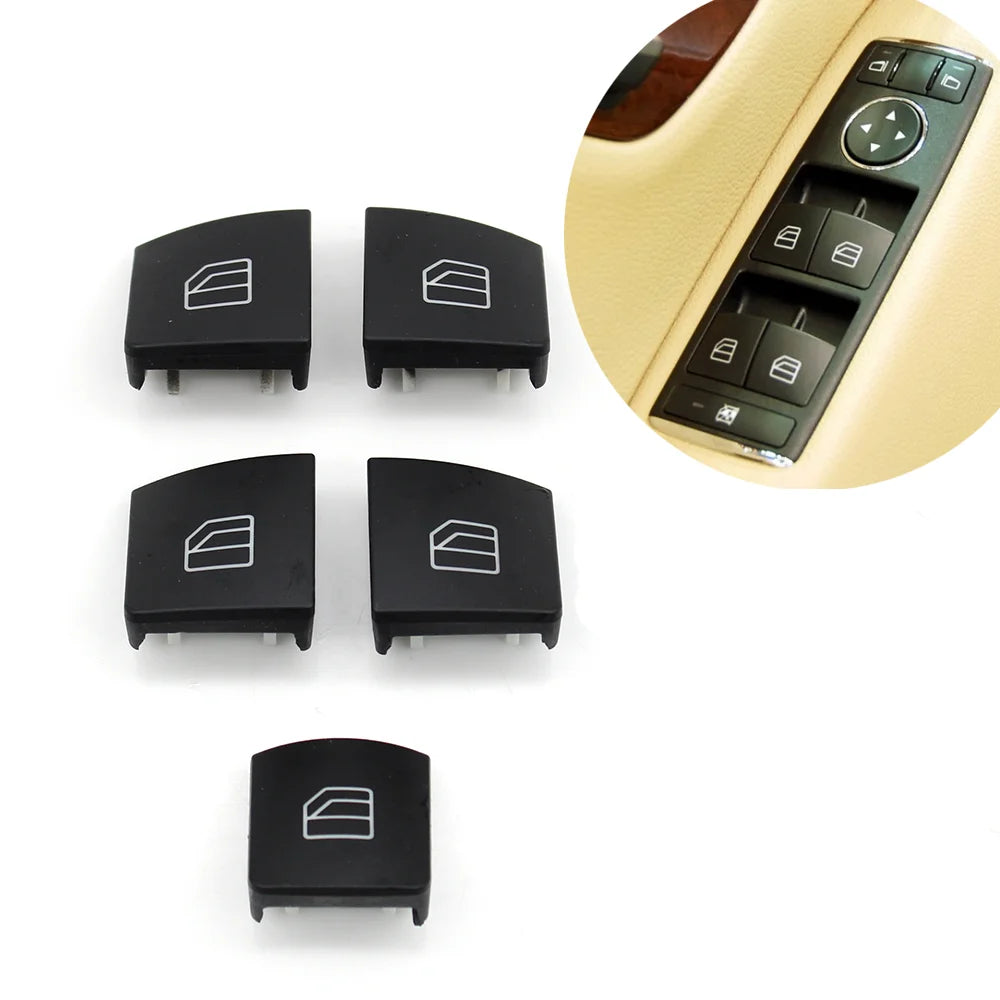 Interior Window Lifter Switch Button Cover for Mercedes-Benz A B C E GLA GLK Class W176 W246 W204 W212 W207 W156 X204