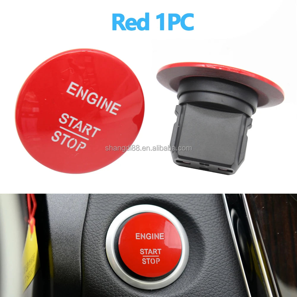 Universal Keyless Start Stop Push Button Engine Ignition Switch Key for Mercedes-Benz W221 W204 W205 W212 2215450714
