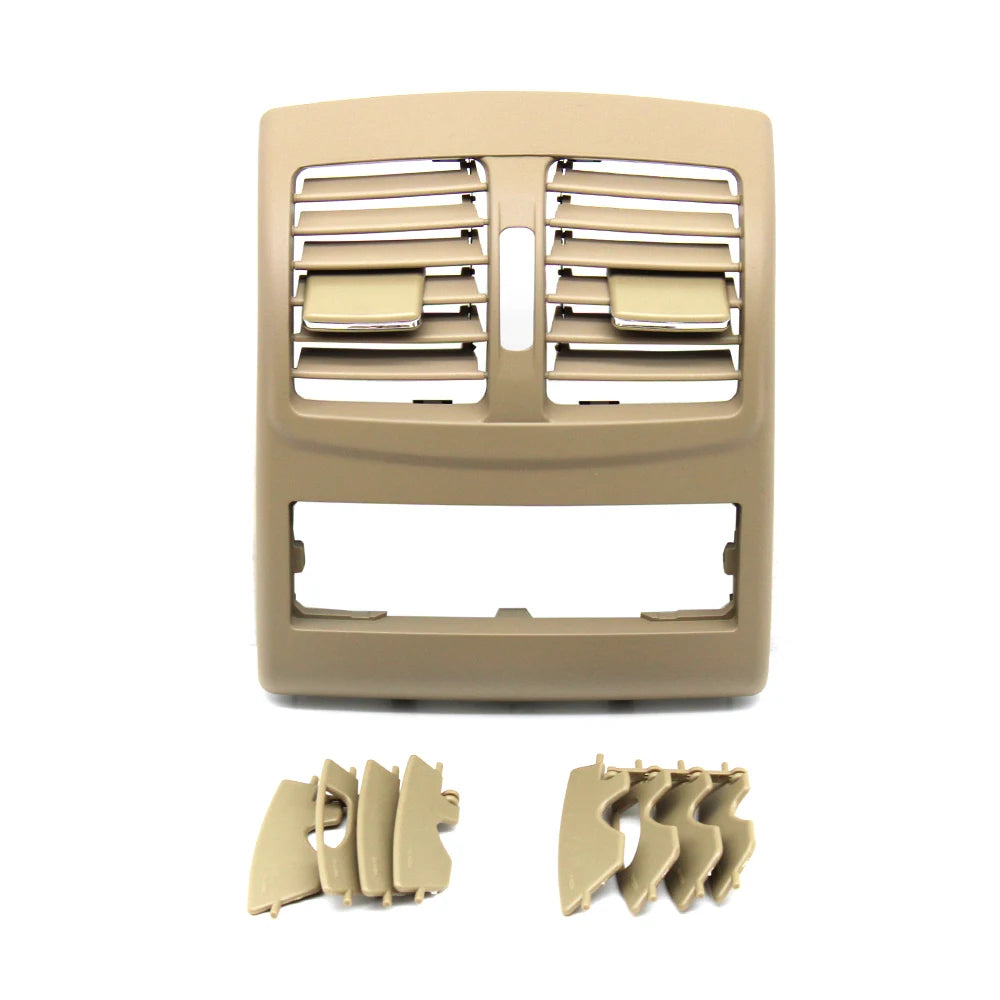 Rear Air Conditioning Vent Grille AC Outlet Cover Panel for Mercedes-Benz E Class W212 2128300954 2128301054 - Beige High-end